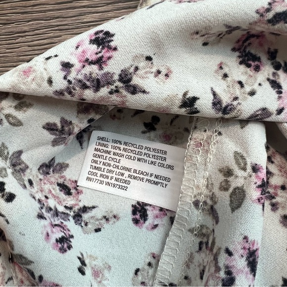 NWT Flounce Sleeve Maxi Empire Waist Dress - Wild Fable Off-White Floral XXS - Picture 8 of 8